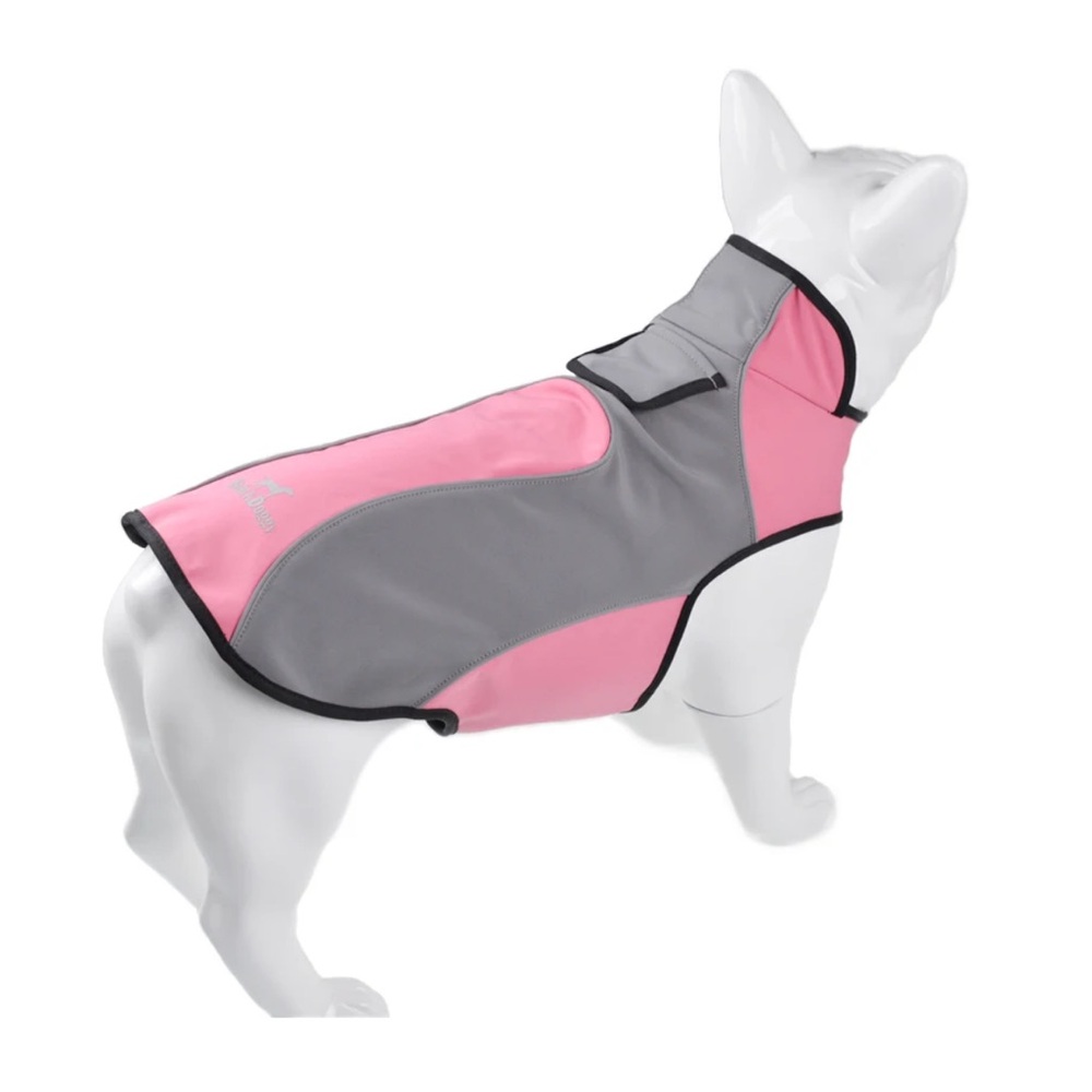Black Doggy Reflective Water Resistant Dog Coat‎